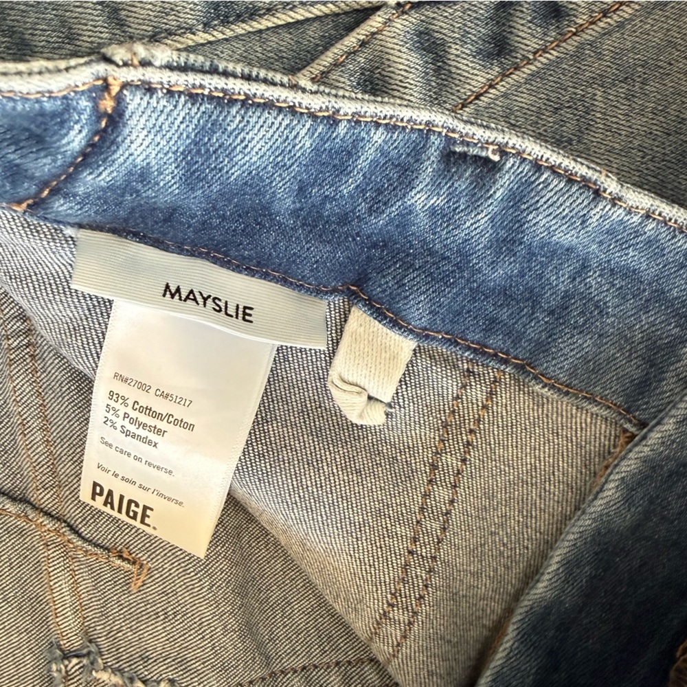 PAIGE Mayslie Denim Joggers SZ 29 - Picture 6 of 8